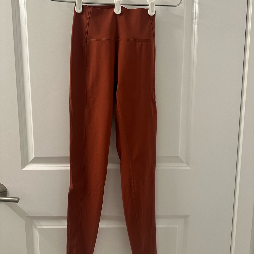 Alphalete Leggings | Burnt Orange | S